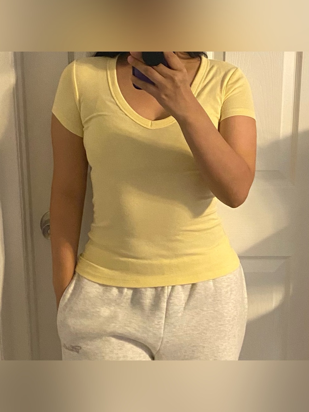 Gap Butter Yellow Modern tee